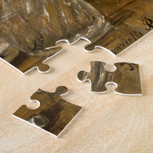 Die junge Künstlerin | Henriëtte Ronner-Knip Puzzle (Seite)