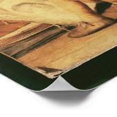 Die junge Künstlerin Poster (Ecke)