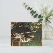 Die junge Künstlerpostkarte Postkarte (Stehend Vorderseite)