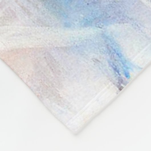 Die junge Mutter, Cassatt Fleecedecke (Ecke)