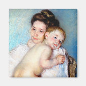 Die junge Mutter, Cassatt Magnet (Vorne)