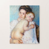 Die junge Mutter, Cassatt Puzzle (Vertikal)