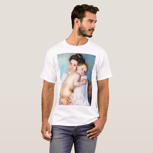 Die junge Mutter, Cassatt T-Shirt (Vorne ganz)