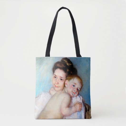 Die junge Mutter, Cassatt Tasche (Vorderseite)
