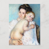 Die junge Mutter | Mary Cassatt Postkarte (Vorderseite)