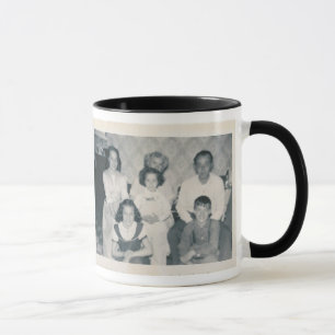 Die junge Palombi Familie circa 1953 Tasse