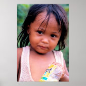 Die junge philippinische Dame. Poster (Vorne)