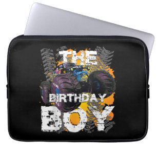 Die Jungen-Monster-Matching-Familie zum Geburtstag Laptopschutzhülle