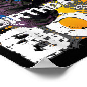 Die Jungen-Monster-Matching-Familie zum Geburtstag Poster (Ecke)