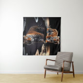 Die Jungen und die Mächtigen Wandteppich (Beispiel (Horizontal))