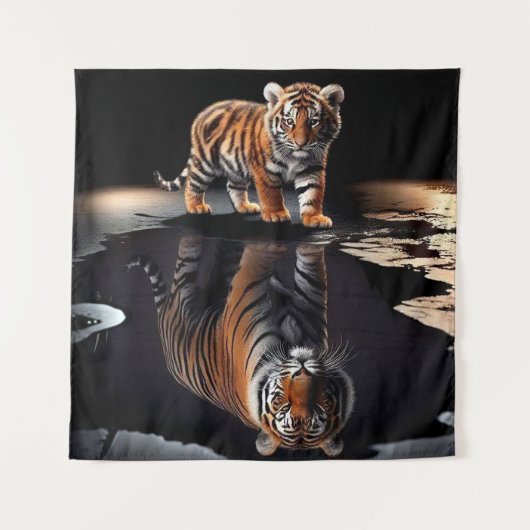 Die Jungen und die Mächtigen Wandteppich (Vorderseite)