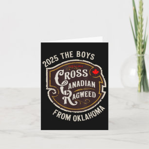 Die Jungen von Oklahoma Conc Karte
