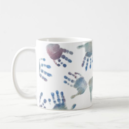 Die Jungen waren hier!!! Kaffeetasse (Links)