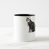 DIE JUNGEN ZWEIFARBIGE TASSE (Mittel)