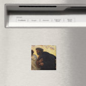 Die Jünger Peter und John laufen Magnet (In Situ (Geschirrspüler))