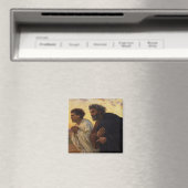 Die Jünger Peter und John laufen Magnet (In Situ (Geschirrspüler))