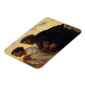 Die Jünger Peter und John laufen Magnet (Linke Seite)
