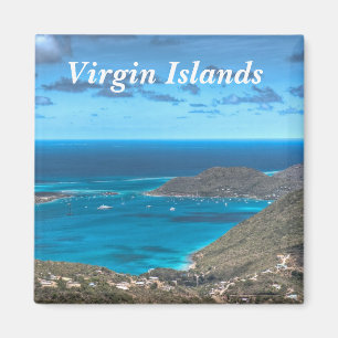 Die Jungferninseln-Bucht-Magnet Magnet