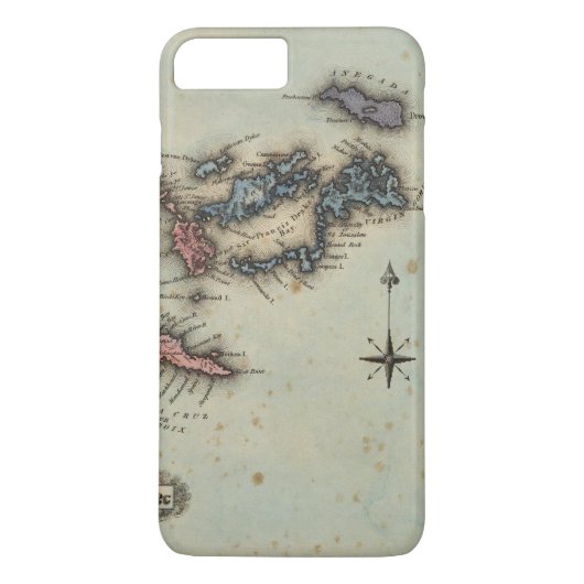 Die Jungferninseln Case-Mate iPhone Hülle (Rückseite)
