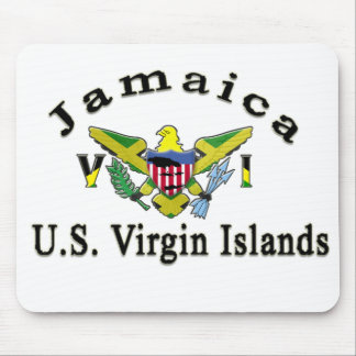 Die Jungferninseln Jamaikas/US Mousepad
