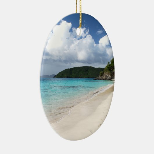 Die Jungferninseln Johannes US Keramik Ornament (Rechts)