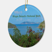 Die Jungferninseln-Nationalparkverzierung Keramik Ornament (Links)
