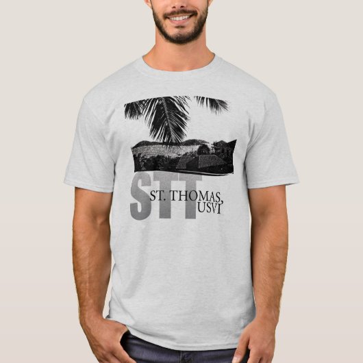 Die Jungferninseln St Thomas US T-Shirt (Vorderseite)