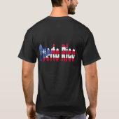 Die Jungferninseln u. das Puerto Rico T-Shirt (Rückseite)