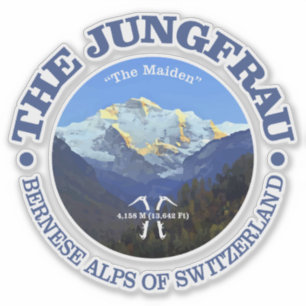 Die Jungfrau Aufkleber
