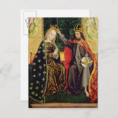 Die Jungfrau begeisterte, aus dem Dom Altar, 1499 Postkarte (Vorne/Hinten)
