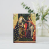 Die Jungfrau begeisterte, aus dem Dom Altar, 1499 Postkarte (Stehend Vorderseite)