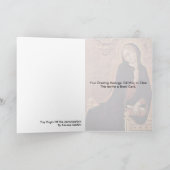 Die Jungfrau der Ankündigung durch Simone Martini (Innenseite)