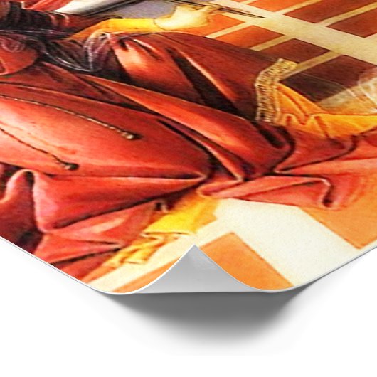 Die Jungfrau der Ankündigung Mary Gabriel Angel Po Poster (Ecke)