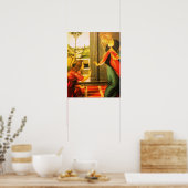 Die Jungfrau der Ankündigung Mary und Erzengel Gab Poster (Küche)