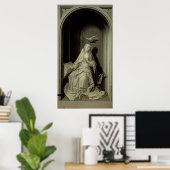 Die Jungfrau der Ankündigung Poster (Heimbüro)