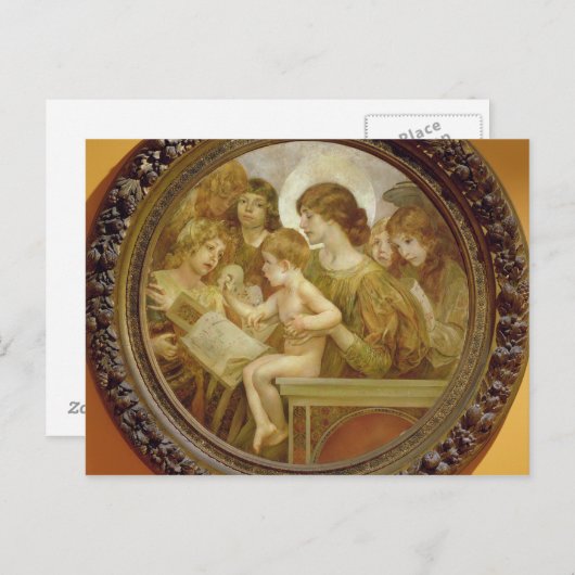 Die Jungfrau der Engel Postkarte (Vorne/Hinten)