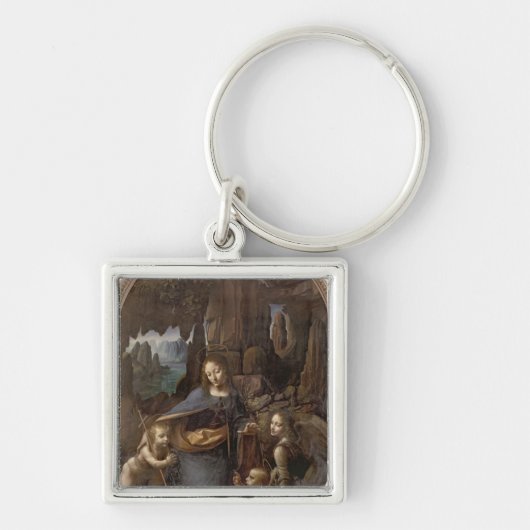 Die Jungfrau der Felsen, c.1508 Schlüsselanhänger (Vorne)
