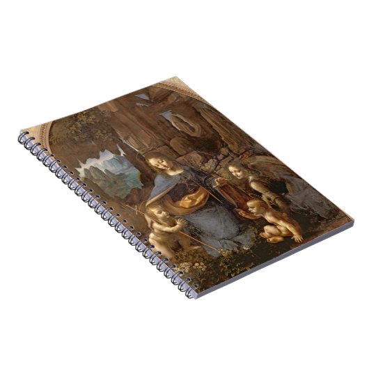 Die Jungfrau der Felsen Notizblock (Rechte Seite)