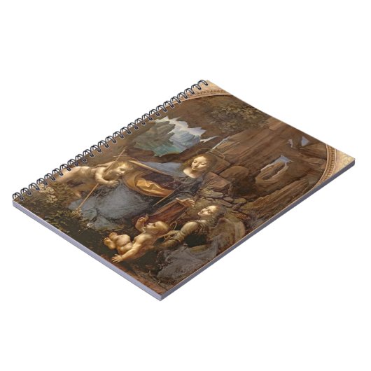 Die Jungfrau der Felsen Notizblock (Linke Seite)