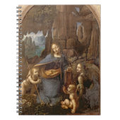 Die Jungfrau der Felsen Notizblock (Vorderseite)