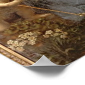 Die Jungfrau der Felsen Poster (Ecke)