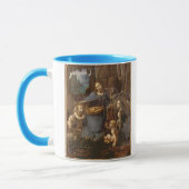 Die Jungfrau der Felsen Tasse (Links)