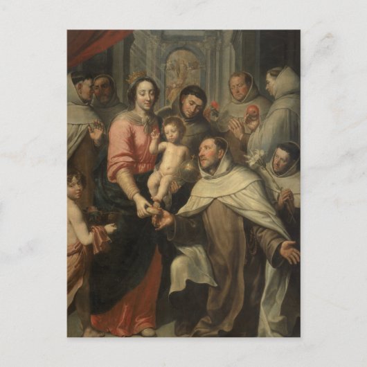 Die Jungfrau der Karmeliten Postkarte (Vorderseite)