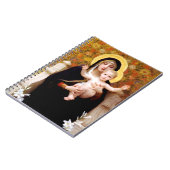 Die Jungfrau der Lilien (La Vierge au Lys) Notizblock (Linke Seite)