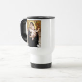 Die Jungfrau der Lilienen-Reise-Tasse w/Prayer Reisebecher (Vorderseite Links)