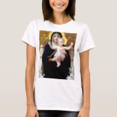 Die Jungfrau der Lily, Bouguereau T-Shirt (Vorderseite)