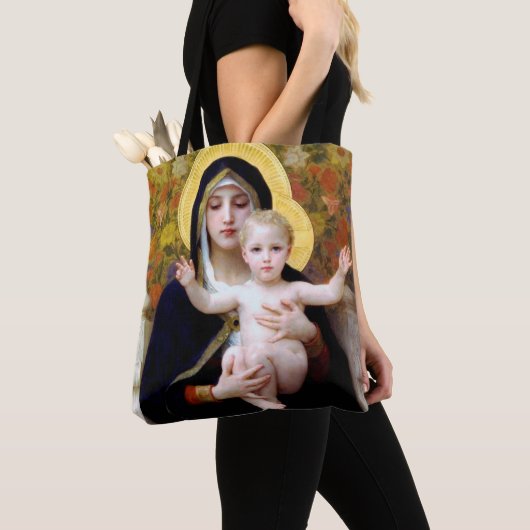 Die Jungfrau der Lily, Bouguereau Tasche (Von Nahem)