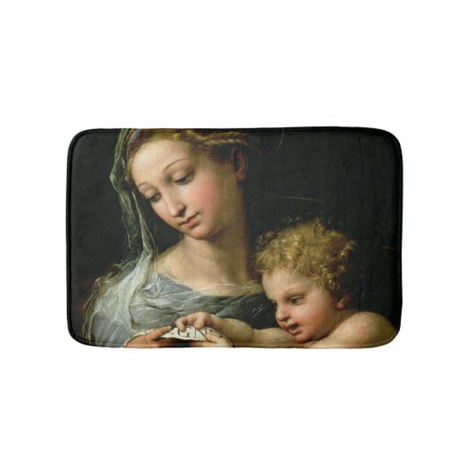 Die Jungfrau der Rose, c.1518 Badematte (Vorderseite)