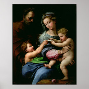 Die Jungfrau der Rose, c.1518 Poster