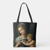 Die Jungfrau der Rose, c.1518 Tasche (Rückseite)
